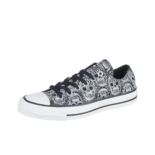 Converse Chuck Taylor O Abrasion Resistant Низкие Кроссовки для скейтбординга Женские Черный Белый