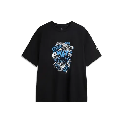 LINING x Jay Flow T-Shirt Мужской Черный