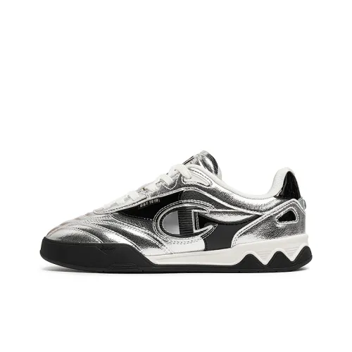 Champion Ткани вязаные Foot Кроссовки для тренировок Balance Low Топ Кроссовки для скейтбординга Женские Серебряный Белый Черный