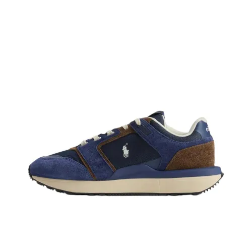 Polo Ralph Lauren Train 89 V2 Low Топ Повседневная обувь Мужская Морской синий