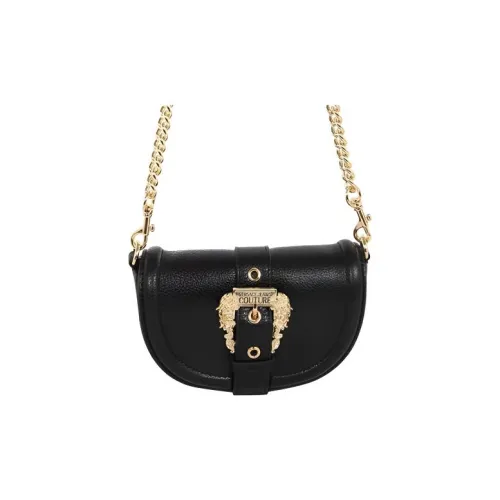 VERSACE JEANS COUTURE Полиэстер Сумка через плечо Сумка на плечо Женская Черная