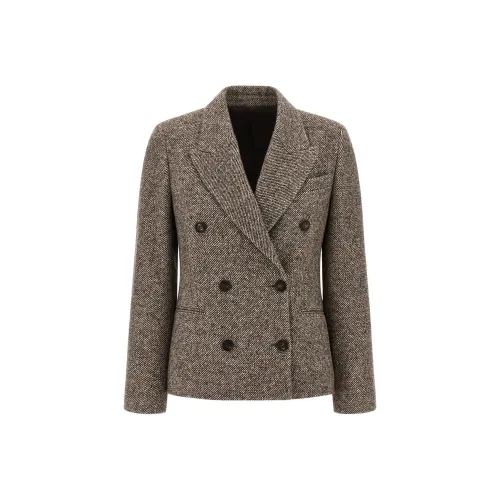 BRUNELLO CUCINELLI Бизнес-костюм женский коричневый