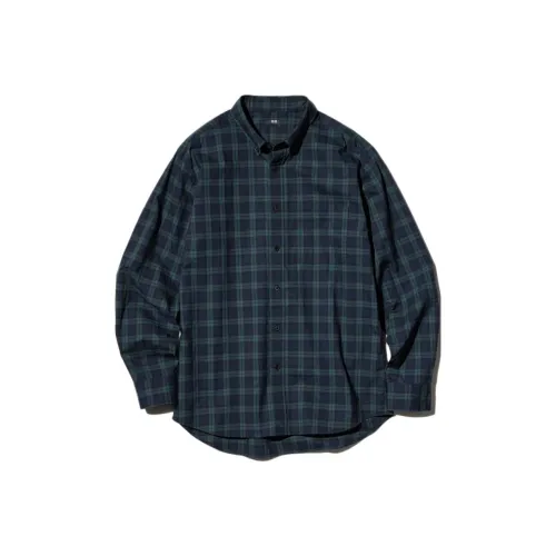UNIQLO Яшмовый Унисекс Рубашки