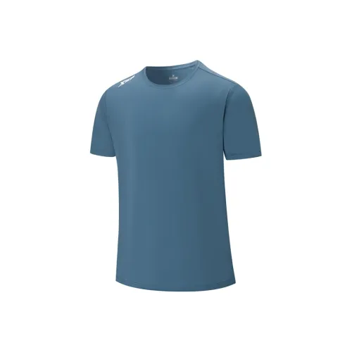 XTEP Valley Синий Мужская T-Рубашка