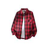 Красный, черный, клетчатый