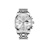 Стальной браслет, натуральный белый