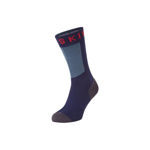 SEALSKINZ 1 пачка Морской синий Мужской MID Носки до икры