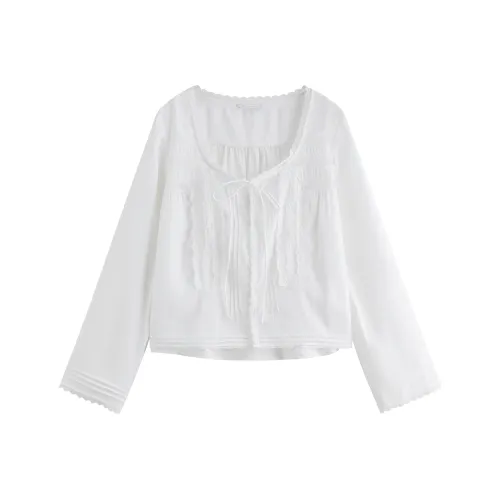 FANSILANEN Белые Женские Рубашки