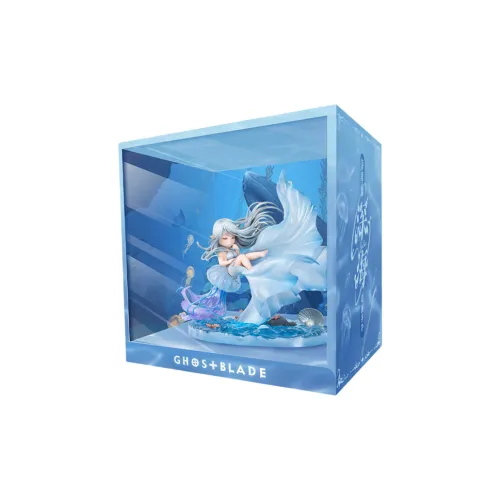 LUMINGSHIJIE Призрак Нож Морская Трава ХАРП Табак Глубокое море Тиби Фигурка Коллекционный Мерч по IP