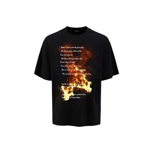 GENTNOBKIN Короткий рукав T-рубашка Топ Унисекс