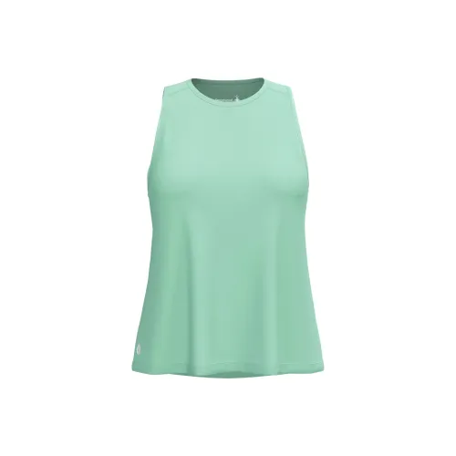 SMARTWOOL Топ без рукавов Женские Zen Зеленый