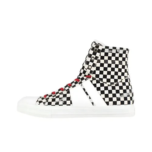 AMIRI High-Top Canvas Shoes Мужские Черные