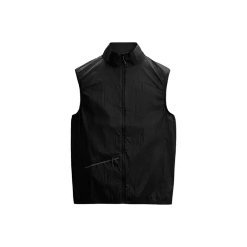 ZARA Мужские черные жилеты