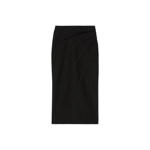 GUCCI FW22 Повседневная длинная юбка женская черная