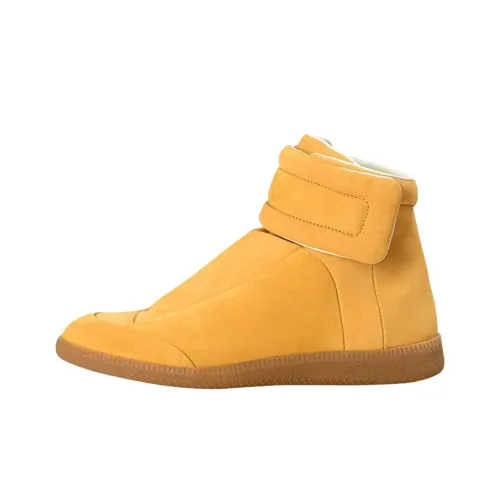 Maison Margiela Скейтборд Кроссовки Высокие Коричневые Мужские