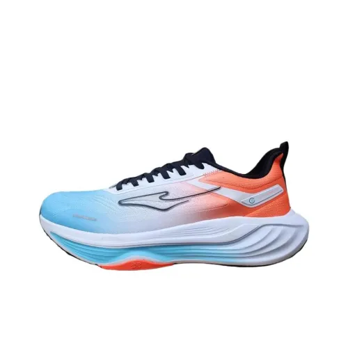 Erke Беговые кроссовки Низкий верх Светло-аква-синий Флуоресцентный Lipstick Апельсин Мужской