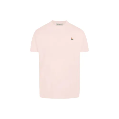 Vivienne Westwood Мужские T-рубашки Румяно-розового цвета