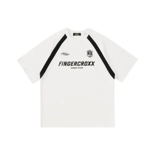 Fingercroxx Антибактериальная Охлаждающая Белая Унисекс Футболка