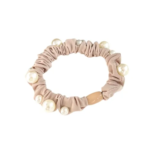 Duoduo Ткань + Искусственный жемчуг Резинка для волос Женская