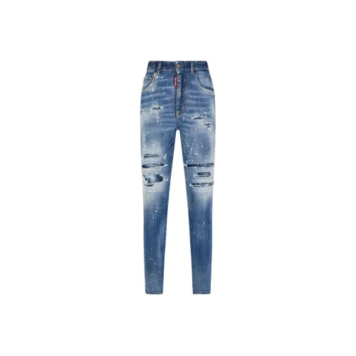 DSQUARED 2 SS24 Джинсы Женские Blue