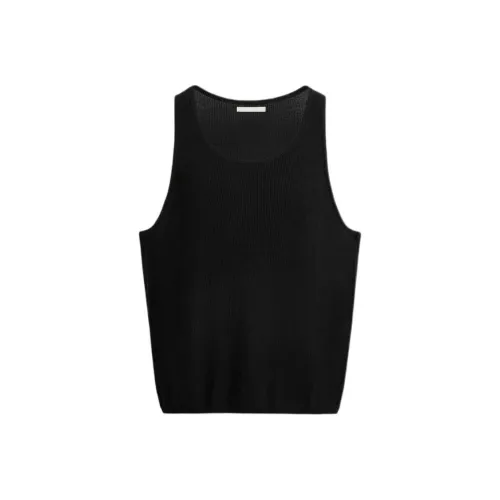 ZARA Мужские майки черного цвета