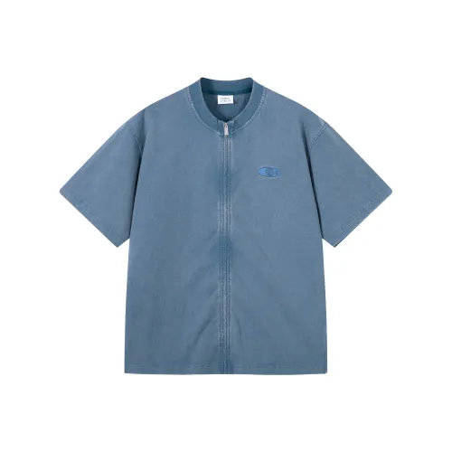 SANBAI STUDIO Вышитый узор Кардиган 100% хлопок Куртки Пальто Унисекс