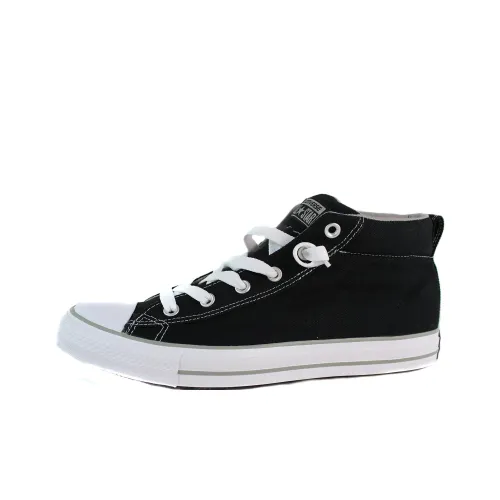 Converse CHUCK Taylor Износостойкий MID Топ Кеды Мужской Черный