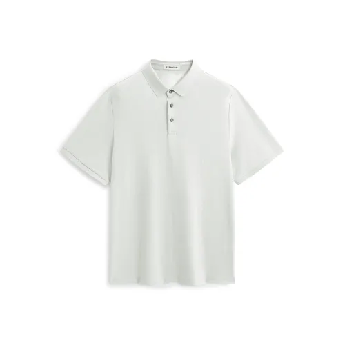 PEACEBIRD MEN Скрытая текстура Жаккард Короткий рукав Поло Мужской