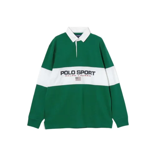 Polo Ralph Lauren Регби Джерси Унисекс Зеленый