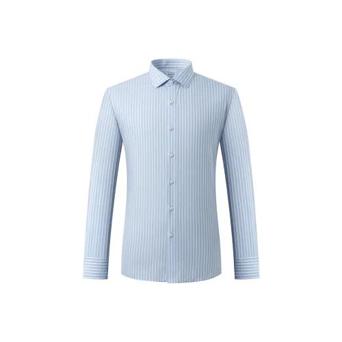 Camicissima Blue White Men's Shirts Camicissima Синий Белый Мужские Рубашки