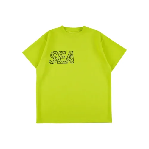 WIND AND SEA x Albino Preto SS25 T-Shirt Унисекс