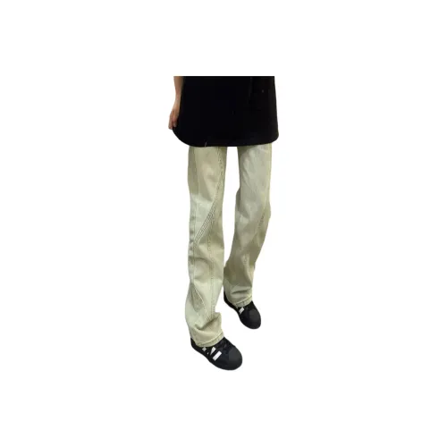 UPWARD LAB Желтый Унисекс Джинсы