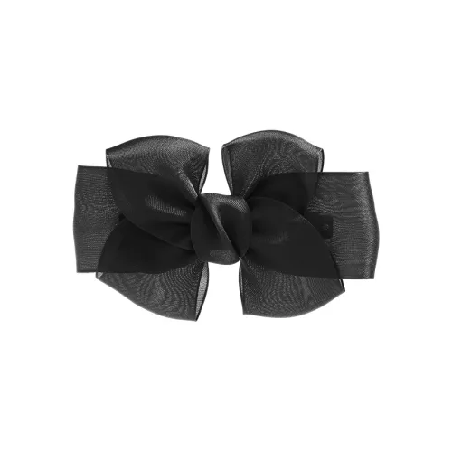 ROYALSASA Шелковый шифон Заколки для волос Женские