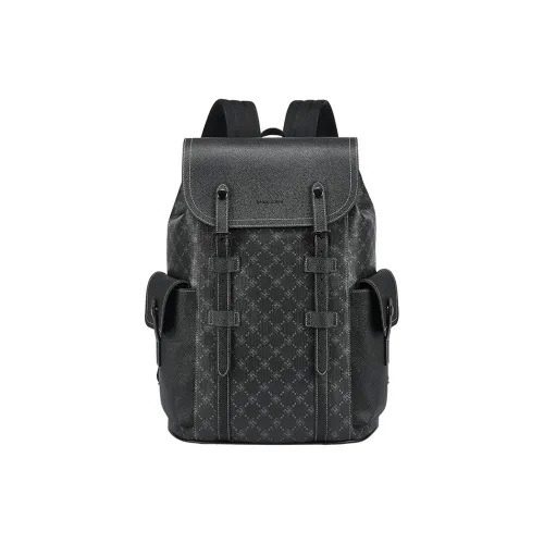 MEXICAN PVC Laptop Bag Backpack Men's Black