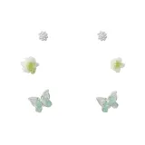 Серьги "Мята", Бабочка, Одежда, Наборы