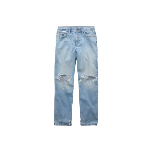 AMERICAN EAGLE Синие Женские Джинсы