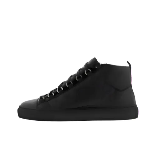 Balenciaga Arena High Топ Скейтборд Кроссовки Мужские Черные