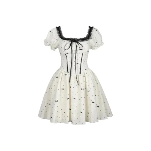 SDN by41 Короткий рукав Платье Женское