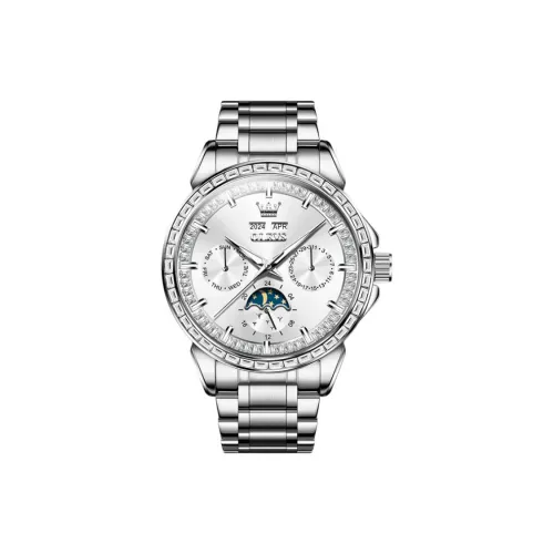 OLEVS Wisdom Series Механические Мужские Часы с Белым Циферблатом