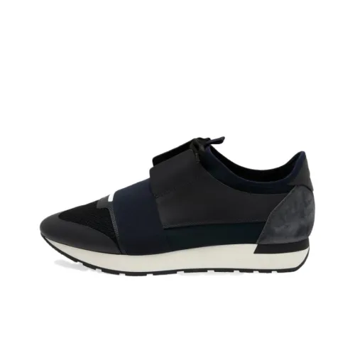 Balenciaga Race Runner Low Топ Повседневная обувь Мужская Синяя