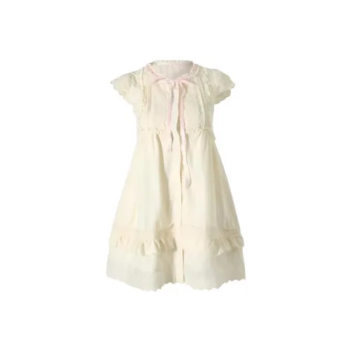 SEAR OFFICIAL Короткое платье с короткими рукавами женское