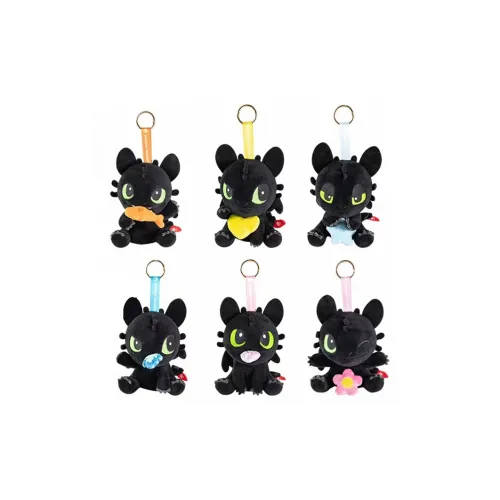 STAR MOON x HUANQIU Мастер OF Дракон Домашний Ночной ТЕРРОР Беззубик Живой Панель Кукла Подвески аниме-тематики