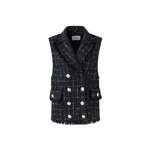 EIMISMOSOL Темно-синий Женские Жилеты