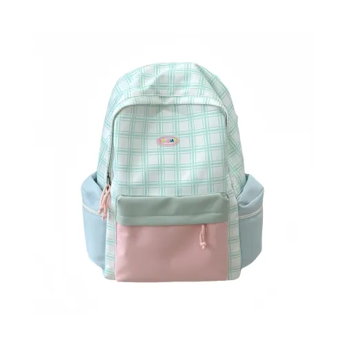 Villelon Oxford Рюкзак Стандартный Унисекс Зеленый Желтый