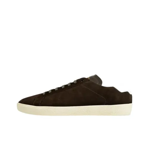 SAINT LAURENT SL/06 Скейтборд Кроссовки Низкие Коричневые Мужские