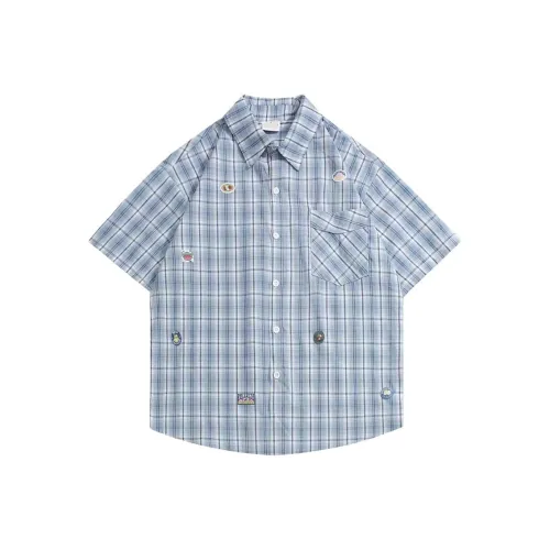 ABCMININ Синий Женские Рубашки