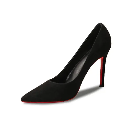 Squinting Home Высокие каблуки Женские Черный