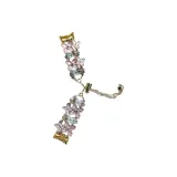 Золото + Розовый цветочный