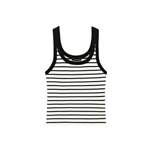 Massimo Dutti Экрю Женские Майки