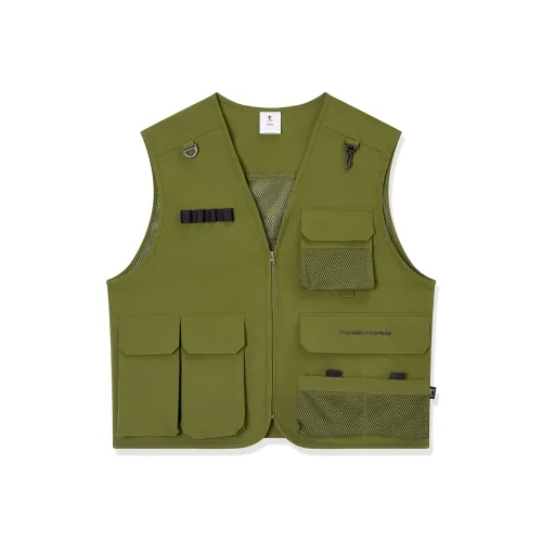 QIAODAN Жилет Мужской Willow Банк Зеленый